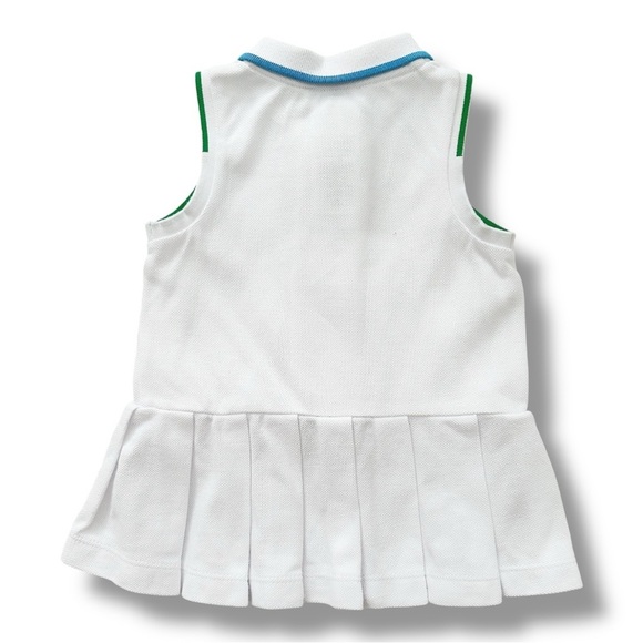 Jacadi | Sleeveless Pique Tennis Inspired Baby Dress (6 mos) 🎾 - Picture 2 of 5